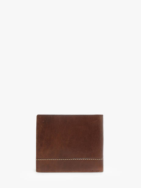 Chequehouder Met Kaarthouder Leder Maverick Bruin rough gear MAVRG005 ander zicht 3